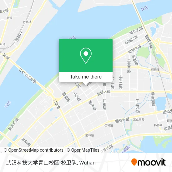武汉科技大学青山校区-校卫队 map