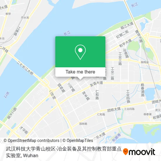 武汉科技大学青山校区-冶金装备及其控制教育部重点实验室 map