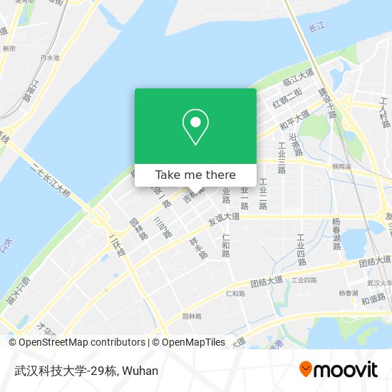 武汉科技大学-29栋 map