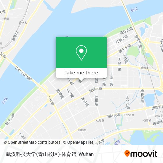 武汉科技大学(青山校区)-体育馆 map