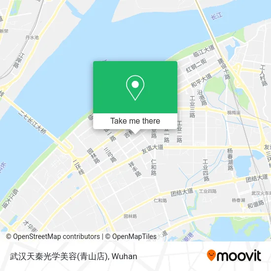 武汉天秦光学美容(青山店) map