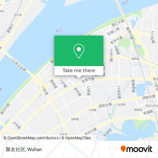 聚友社区 map