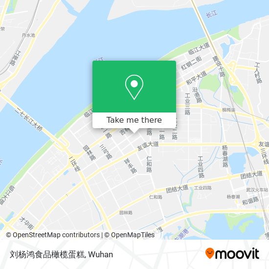 刘杨鸿食品橄榄蛋糕 map