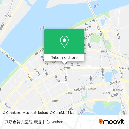 武汉市第九医院-康复中心 map