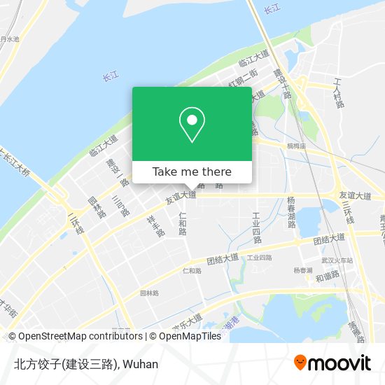 北方饺子(建设三路) map
