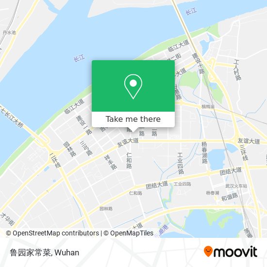 鲁园家常菜 map