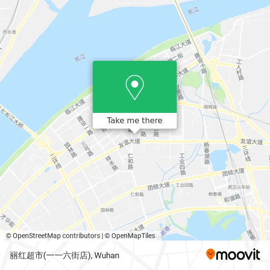 丽红超市(一一六街店) map