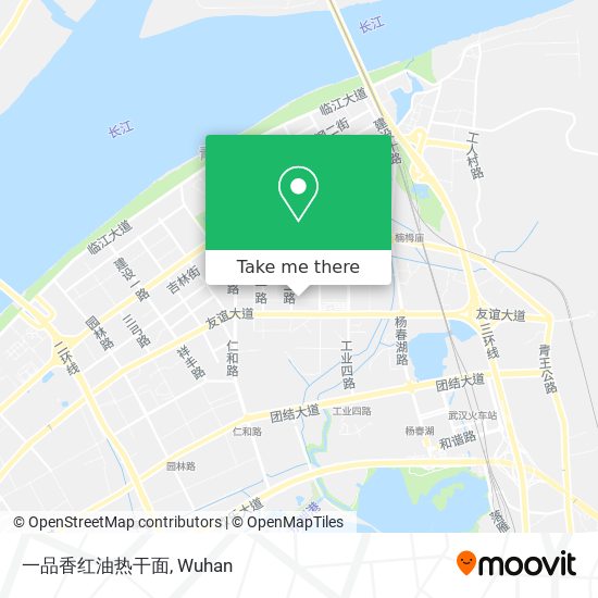 一品香红油热干面 map