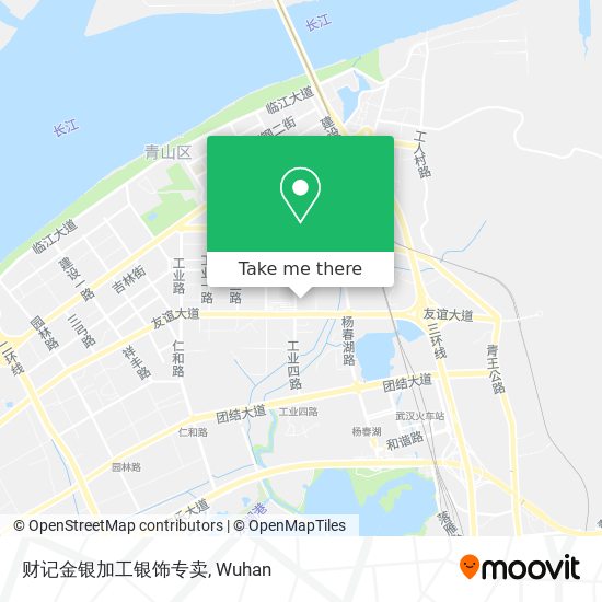 财记金银加工银饰专卖 map