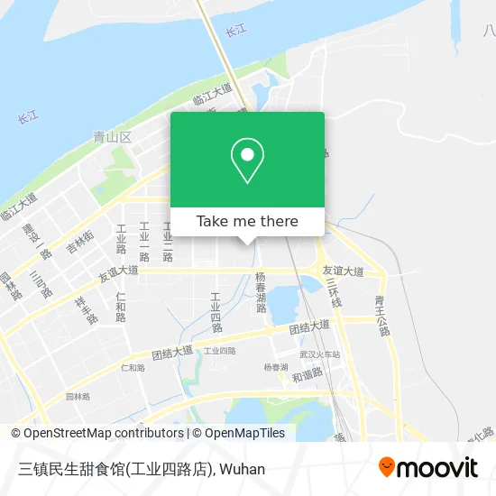 三镇民生甜食馆(工业四路店) map
