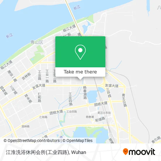 江淮洗浴休闲会所(工业四路) map