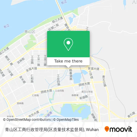 青山区工商行政管理局(区质量技术监督局) map