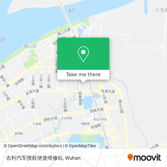 吉利汽车授权便捷维修站 map
