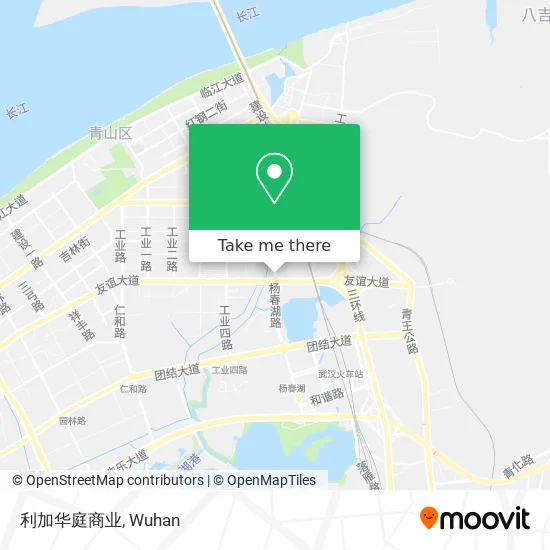 利加华庭商业 map