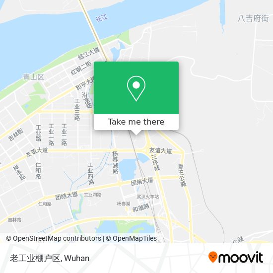 老工业棚户区 map