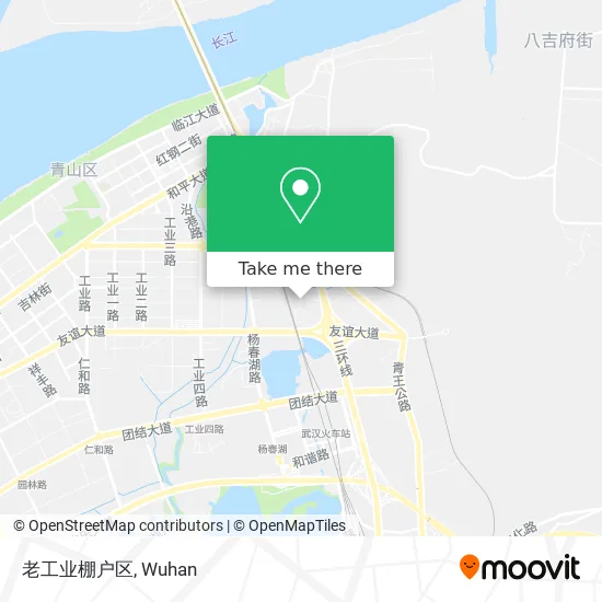 老工业棚户区 map