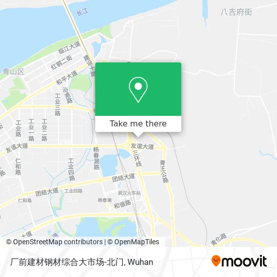 厂前建材钢材综合大市场-北门 map