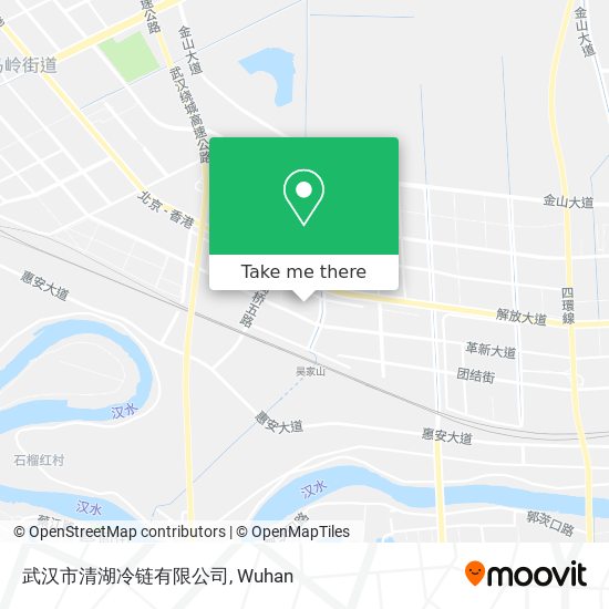 武汉市清湖冷链有限公司 map