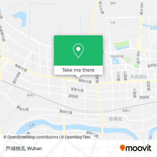 芦城物流 map
