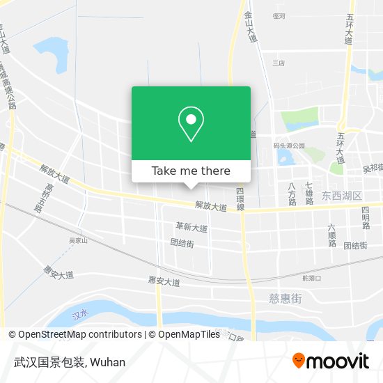 武汉国景包装 map