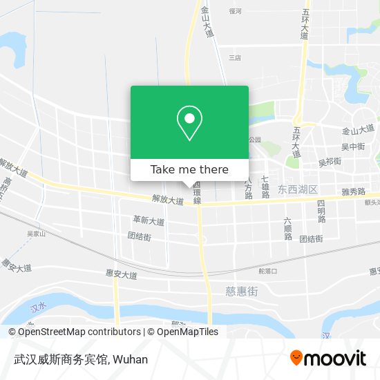 武汉威斯商务宾馆 map
