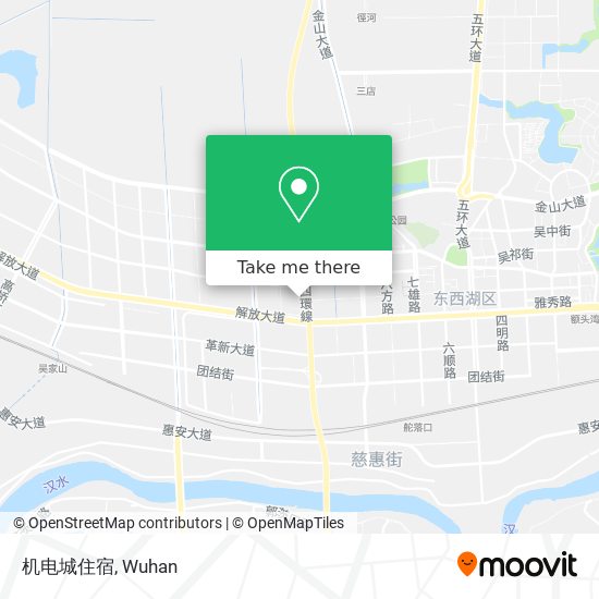 机电城住宿 map