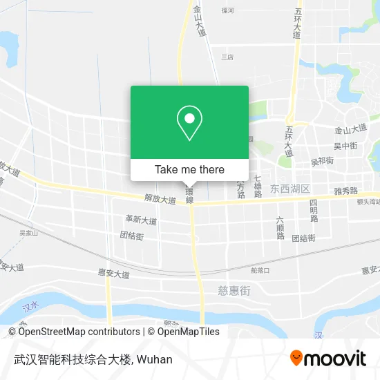 武汉智能科技综合大楼 map