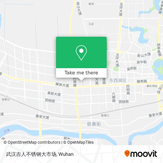武汉吉人不锈钢大市场 map