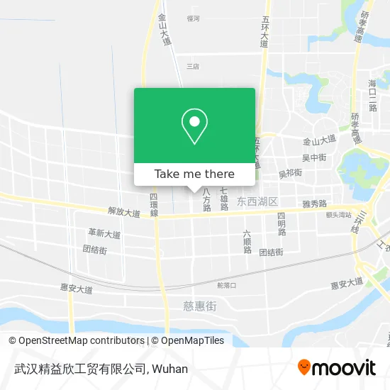 武汉精益欣工贸有限公司 map