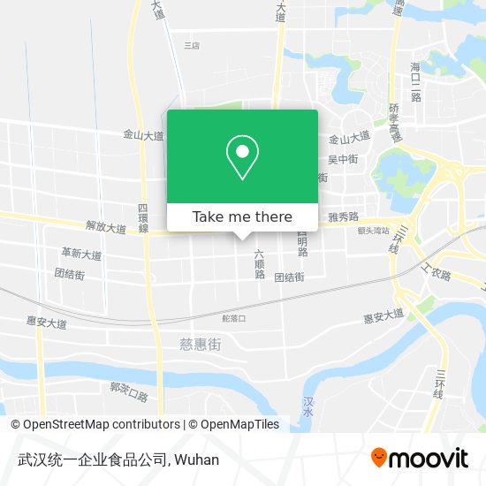 武汉统一企业食品公司 map