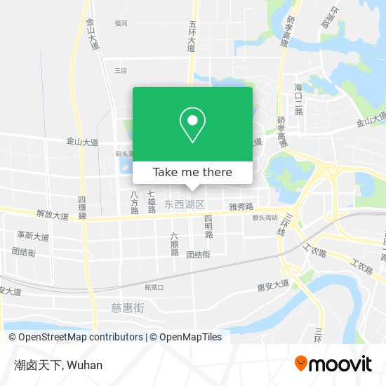潮卤天下 map