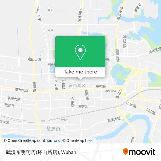 武汉东明药房(环山路店) map