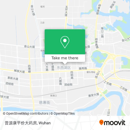 普源康平价大药房 map