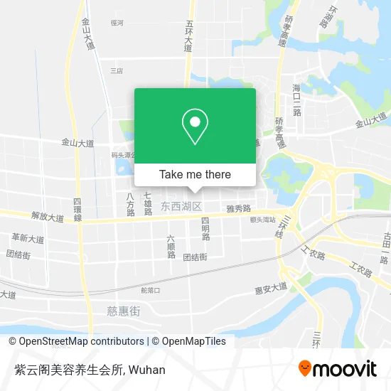 紫云阁美容养生会所 map