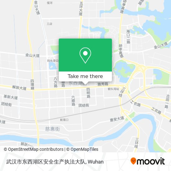 武汉市东西湖区安全生产执法大队 map