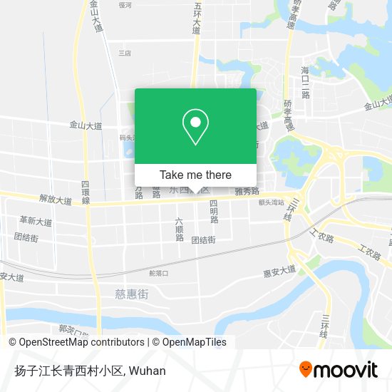 扬子江长青西村小区 map
