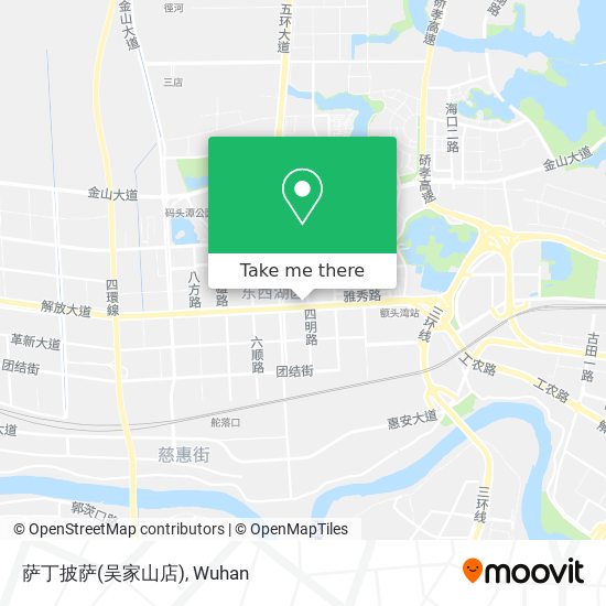 萨丁披萨(吴家山店) map