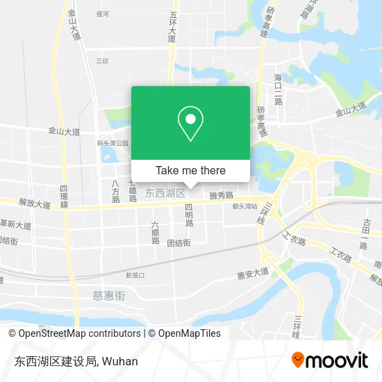 东西湖区建设局 map