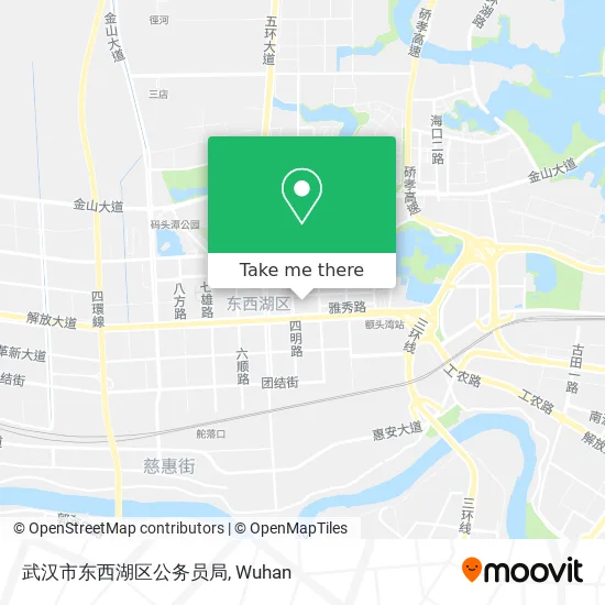 武汉市东西湖区公务员局 map