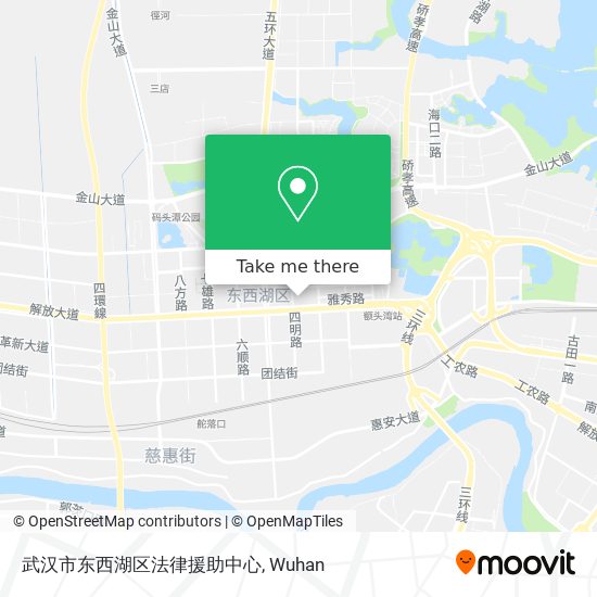 武汉市东西湖区法律援助中心 map