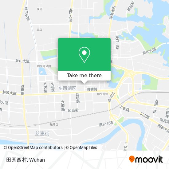 田园西村 map