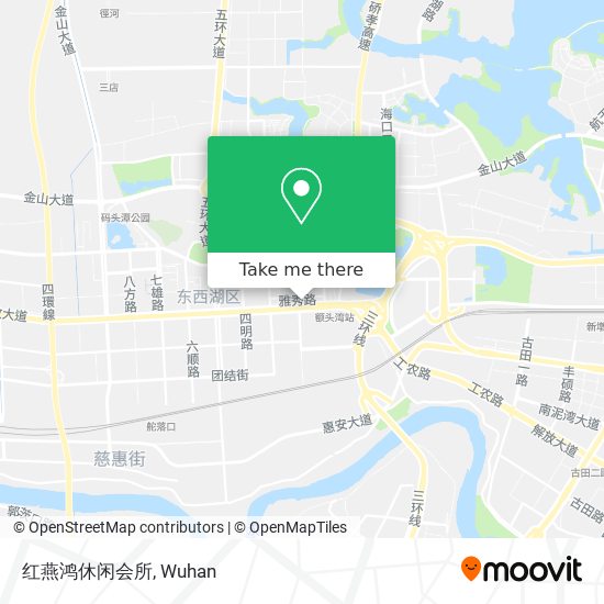红燕鸿休闲会所 map