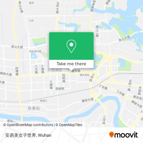 安易美女子世界 map