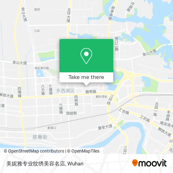 美妮雅专业纹绣美容名店 map