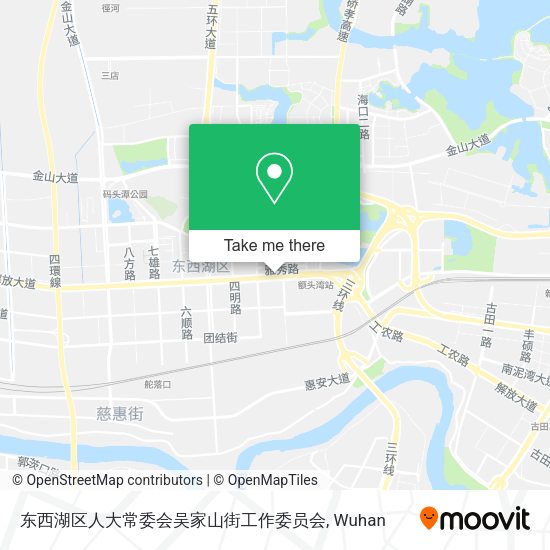 东西湖区人大常委会吴家山街工作委员会 map