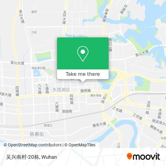 吴兴南村-20栋 map