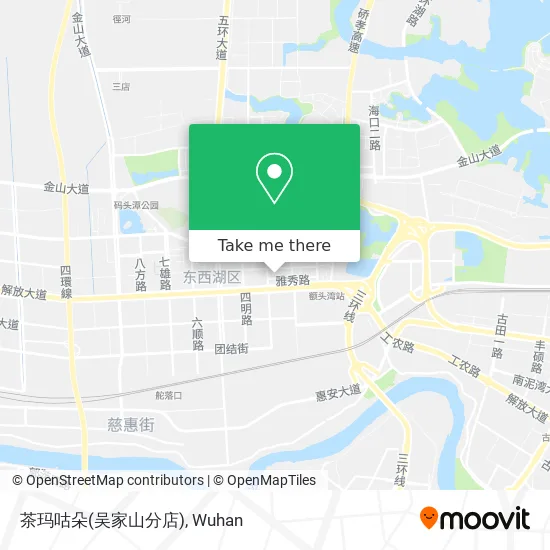 茶玛咕朵(吴家山分店) map
