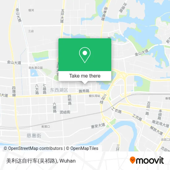 美利达自行车(吴祁路) map