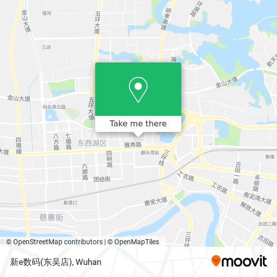 新e数码(东吴店) map