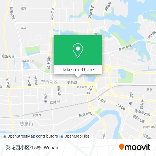 梨花园小区-15栋 map